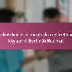 Puhelintelineiden muotoilun esteettiset ja käytännölliset näkökulmat